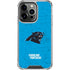 NFL Carolina Panthers Distressed Alternate iPhone 16 Pro Clear Case